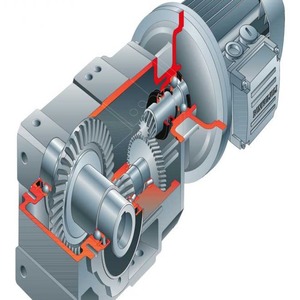 A Helical Bevel Gearbox